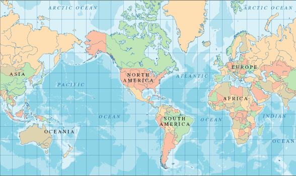 atlas world map